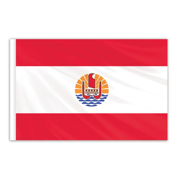 Global Flags Unlimited French Polynesia Indoor Nylon Flag 4'x6' 201848